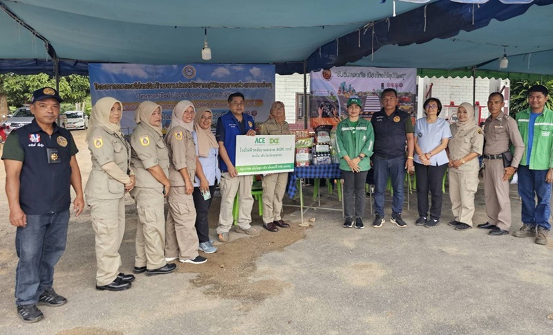 โรงไฟฟ้าขยะชุมชนกระบี่ สนับสนุนโครงการรณรงค์ส่งเสริมด้านความปลอดภัย