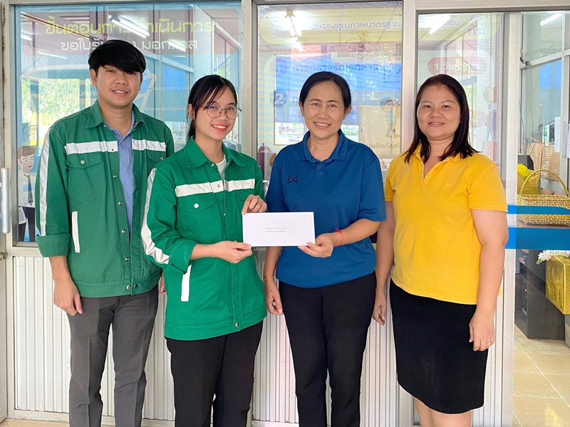 โรงไฟฟ้าพลังงานสะอาดศรีเชียงใหม่ ร่วมทำบุญกุศลถวายผ้าพระกฐินพระราชทานของกระทรวงอุตสาหกรรม ประจำปี 2567